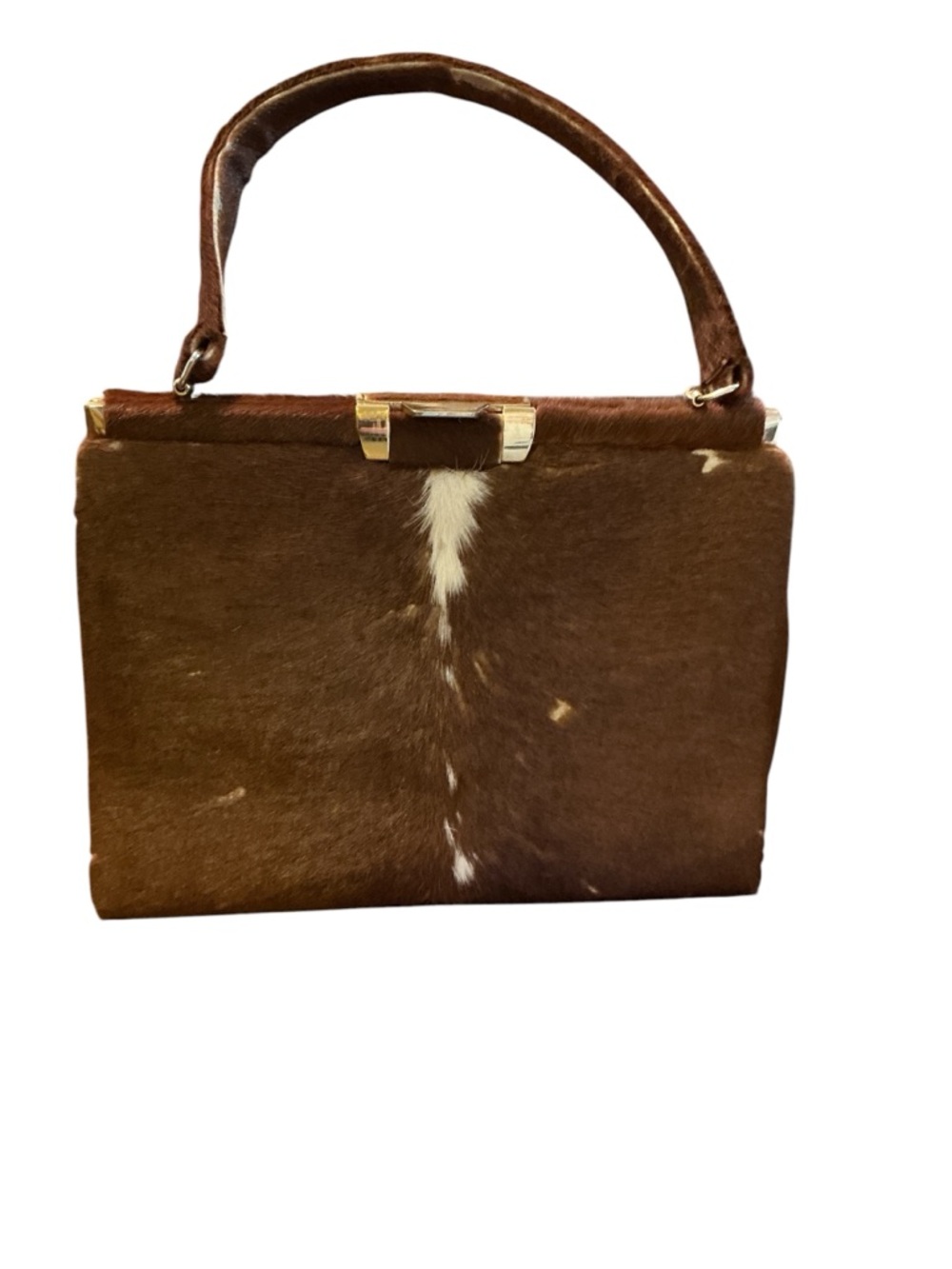 Vintage cowhide bag